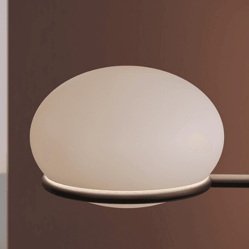 Koko Double Pendant in Matte Black & Polycarb White-img-2