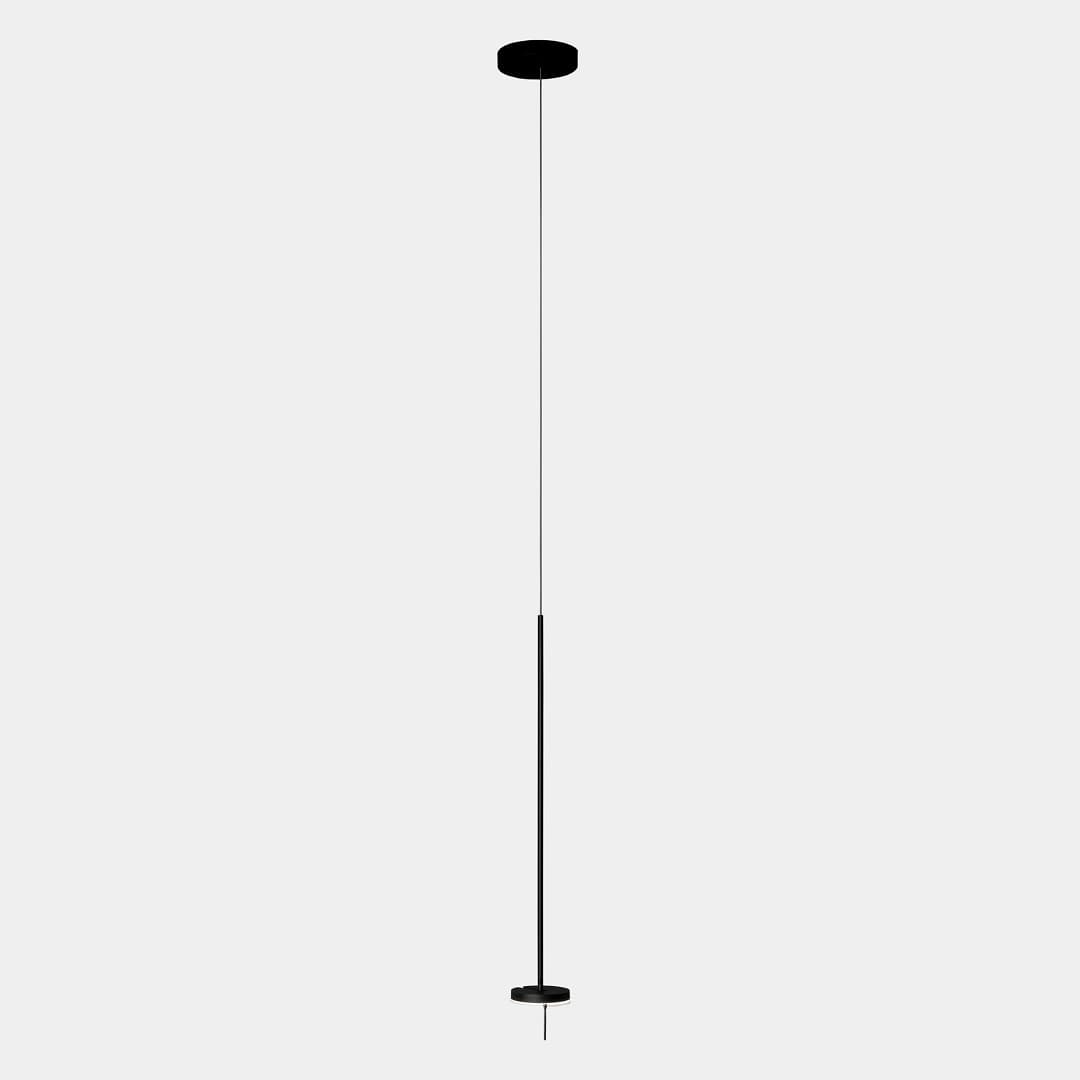 Rolla 1 Light Pendant in Matte Black-img-2