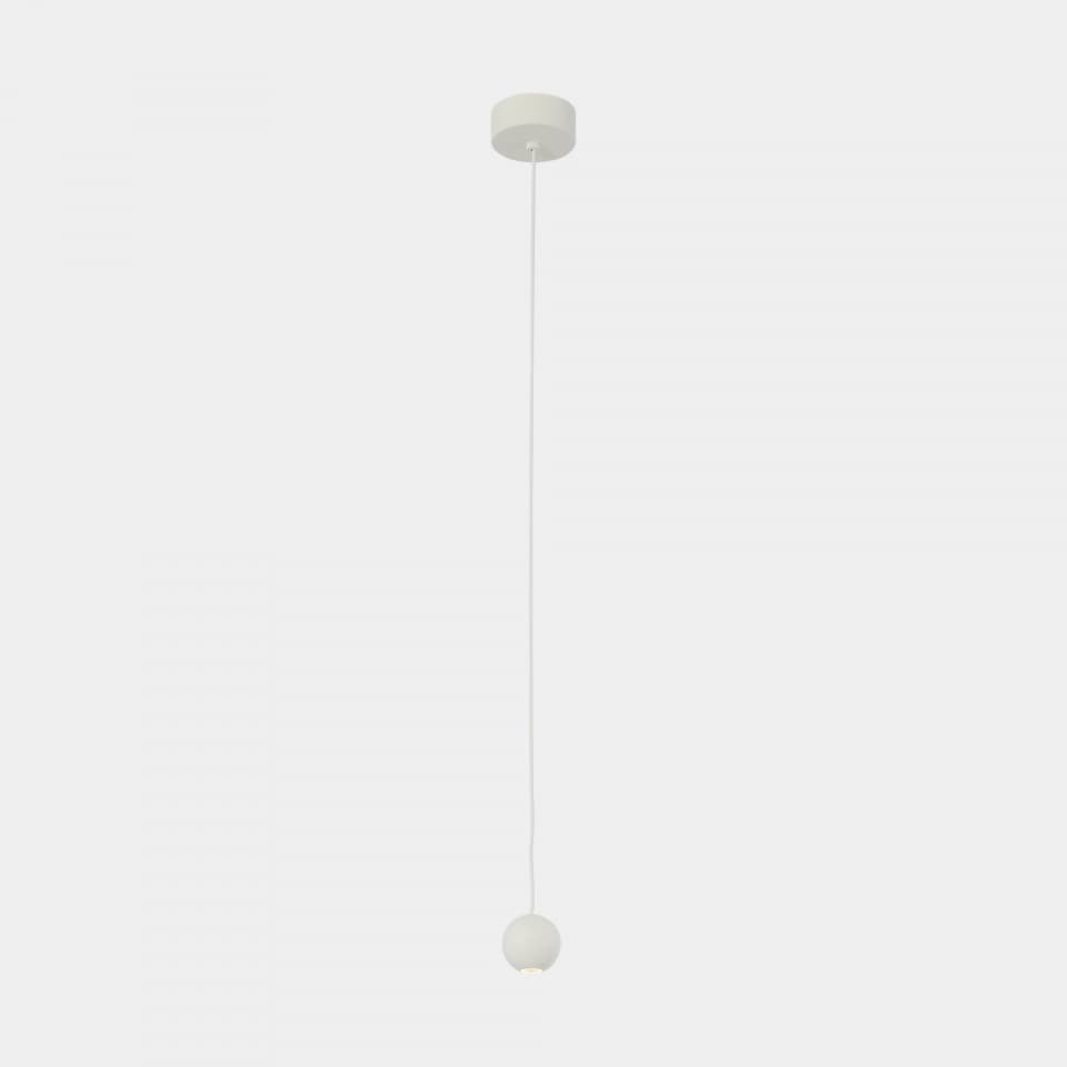Toy Single LED Mini Pendant in White-img-2