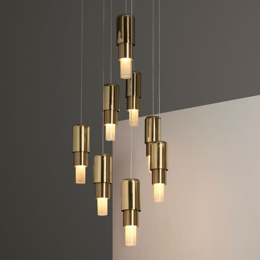 Mingo Pendant Light in Polished Brass-img-1