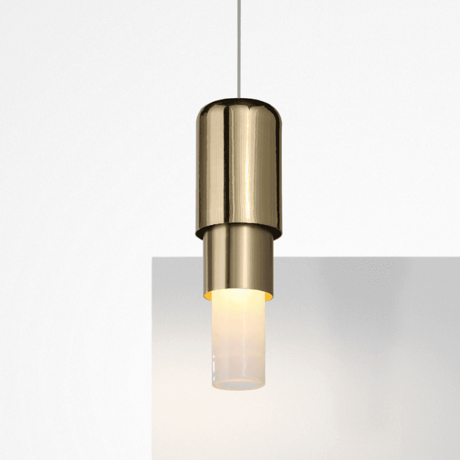 Mingo Pendant Light in Polished Brass-img-2