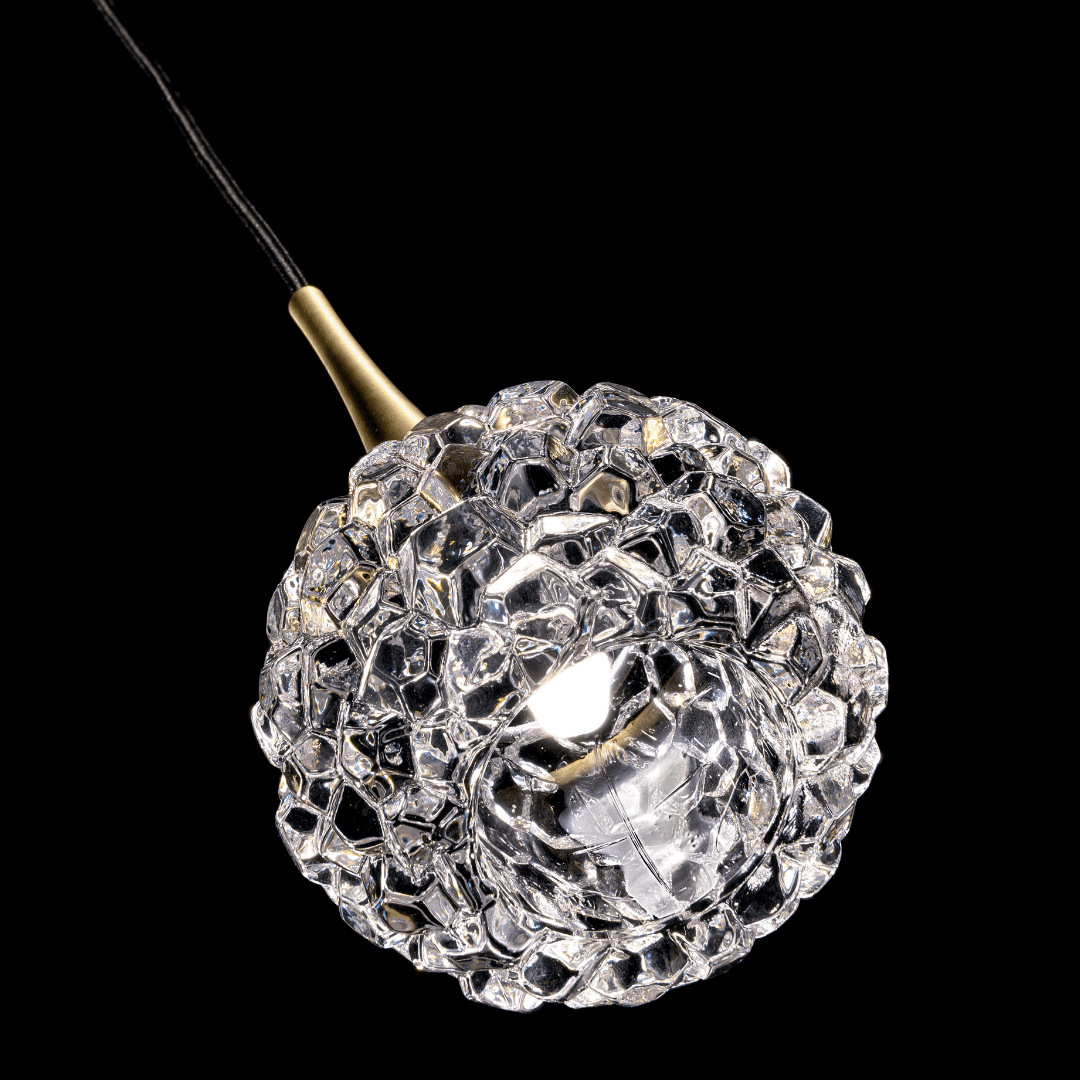Chiara 6 Light Pendant in Brushed Gold-img-3