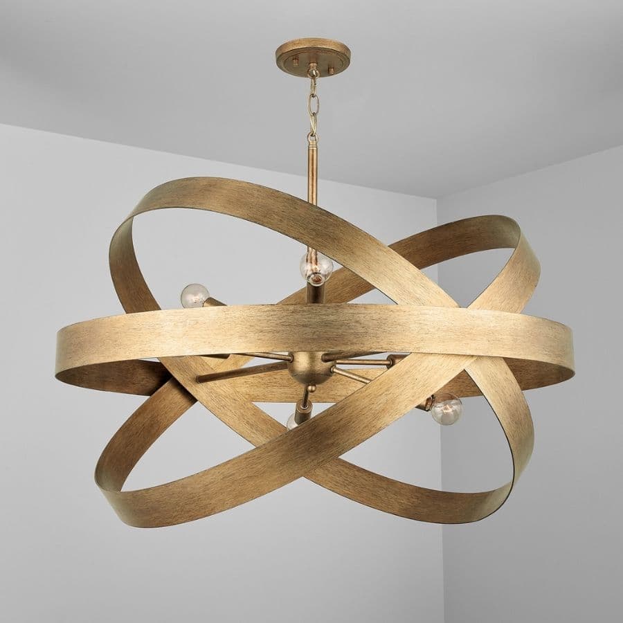 Austen 6 Light Pendant in Gold Lustre-img-1