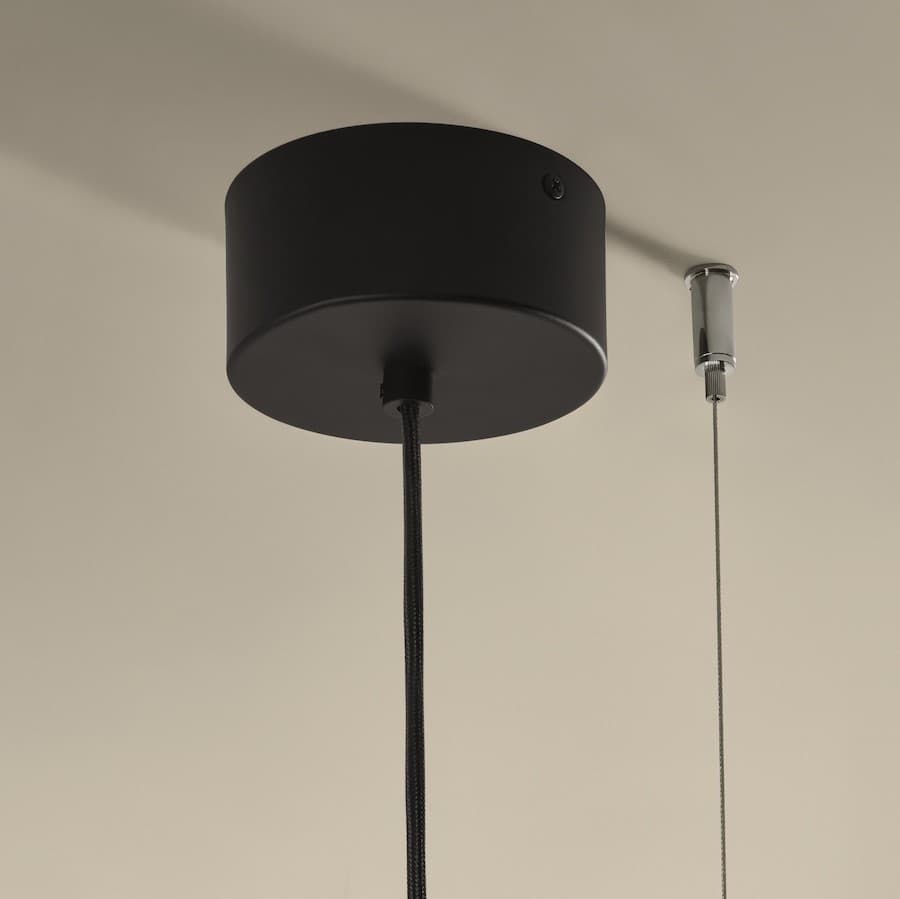 Pablo LED Pendant - 48cm in Black-img-3
