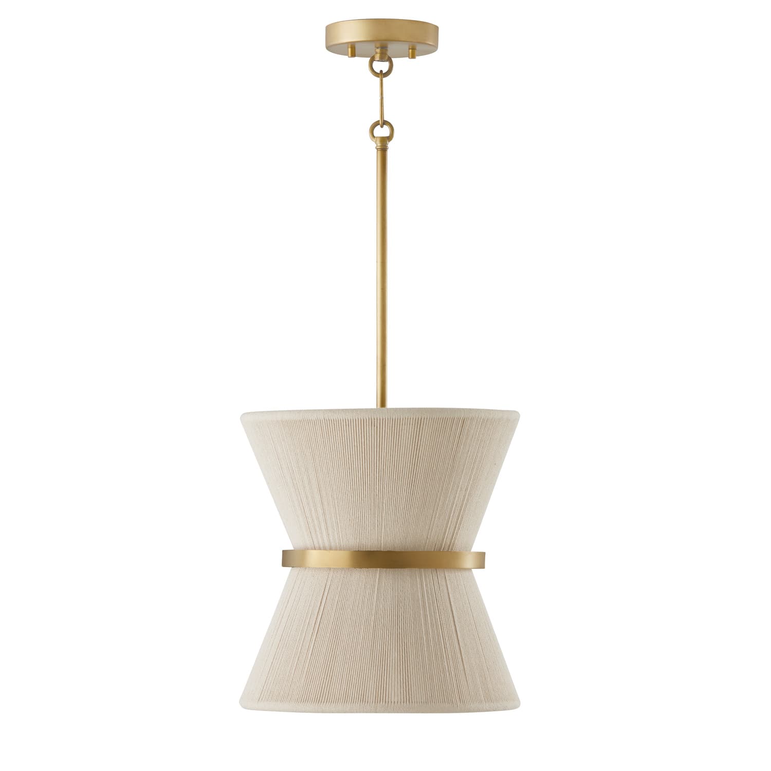 Fisher 1 Light Lantern in Bleached Rope-img-2
