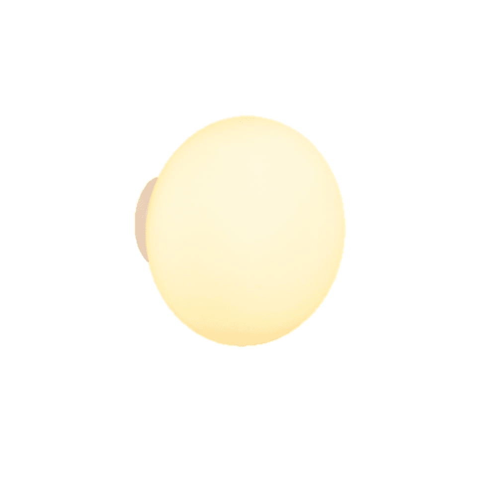 Bagno Opal Sphere Wall Light - 150mm in Black-img-4
