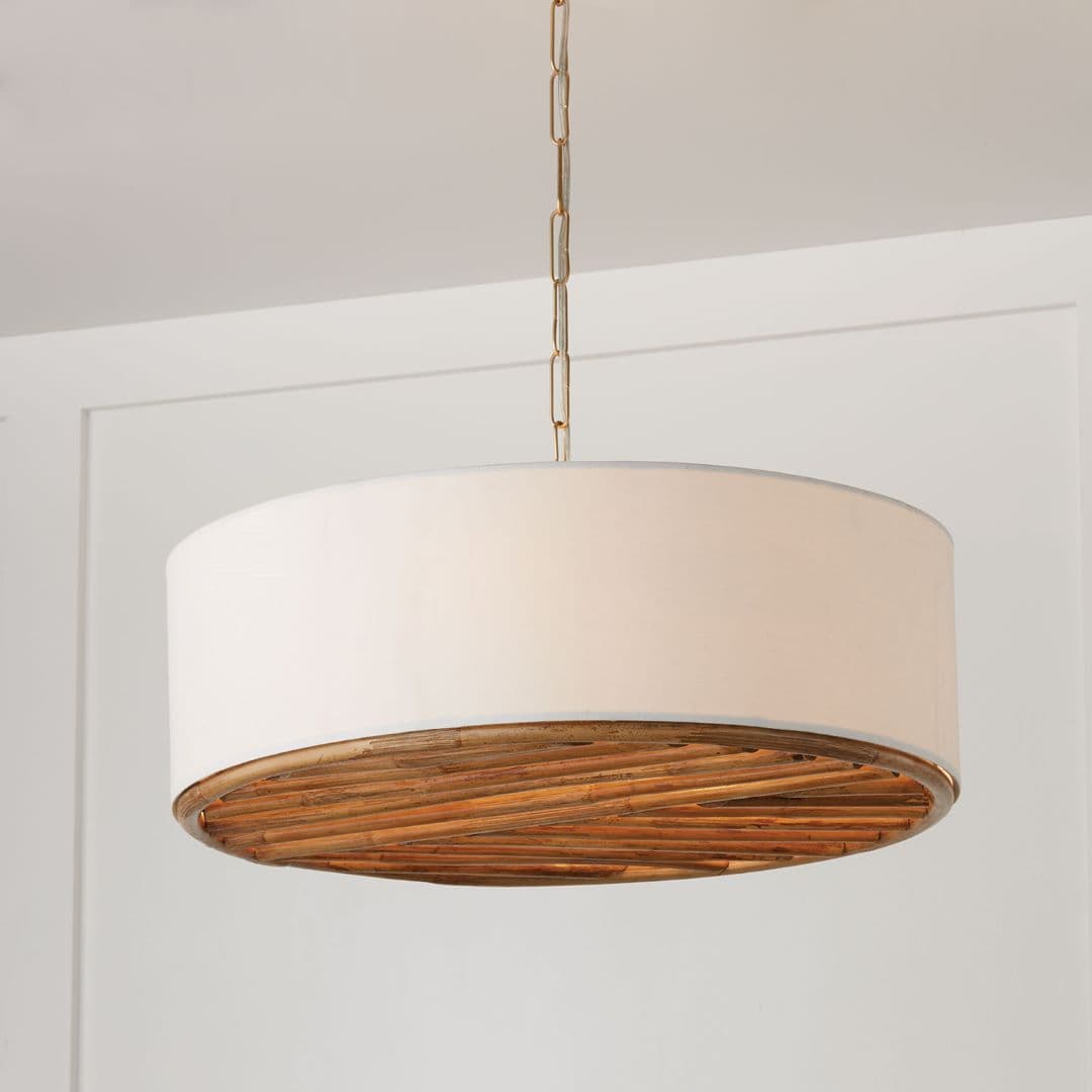 Daly 4 Light Pendant in Matte Brass-img-2
