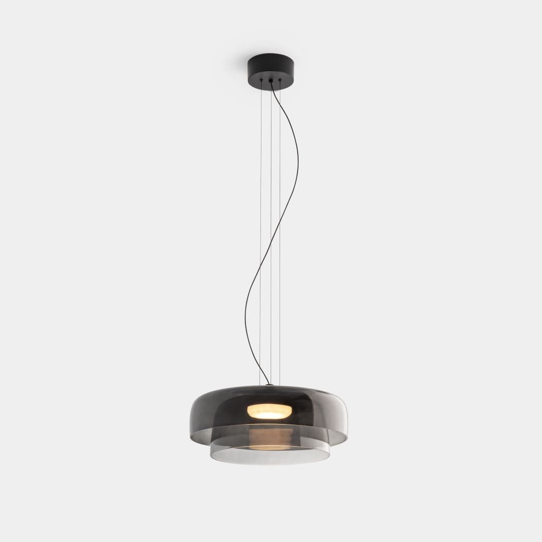 Lark 2 Shade Pendant - 42 cm in Fume-img-1