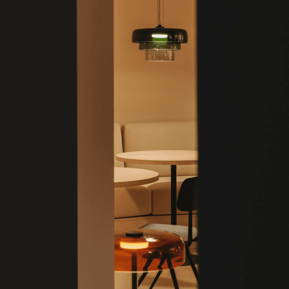 Lark 3 Shade Pendant - 42 cm in Amber-img-6