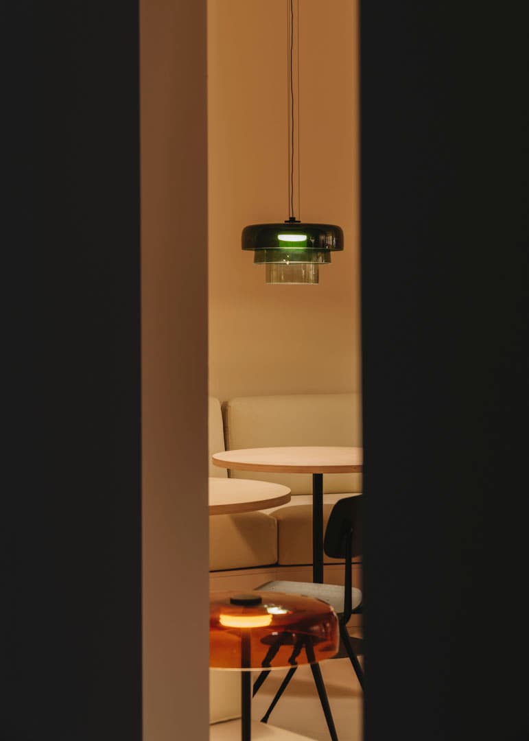 Lark 3 Shade Pendant - 42 cm in Green-img-6