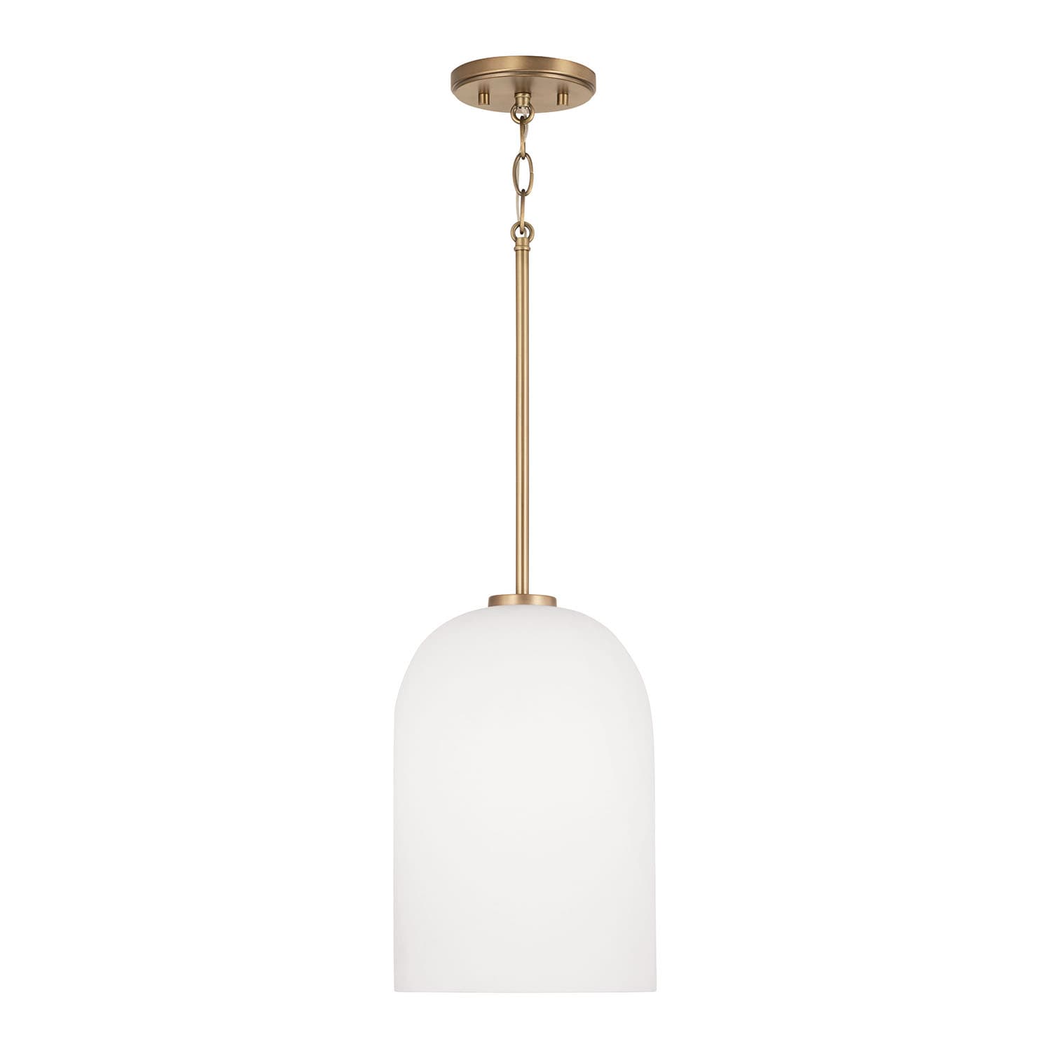 Brianna 1 Light Pendant in Aged Brass-img-3