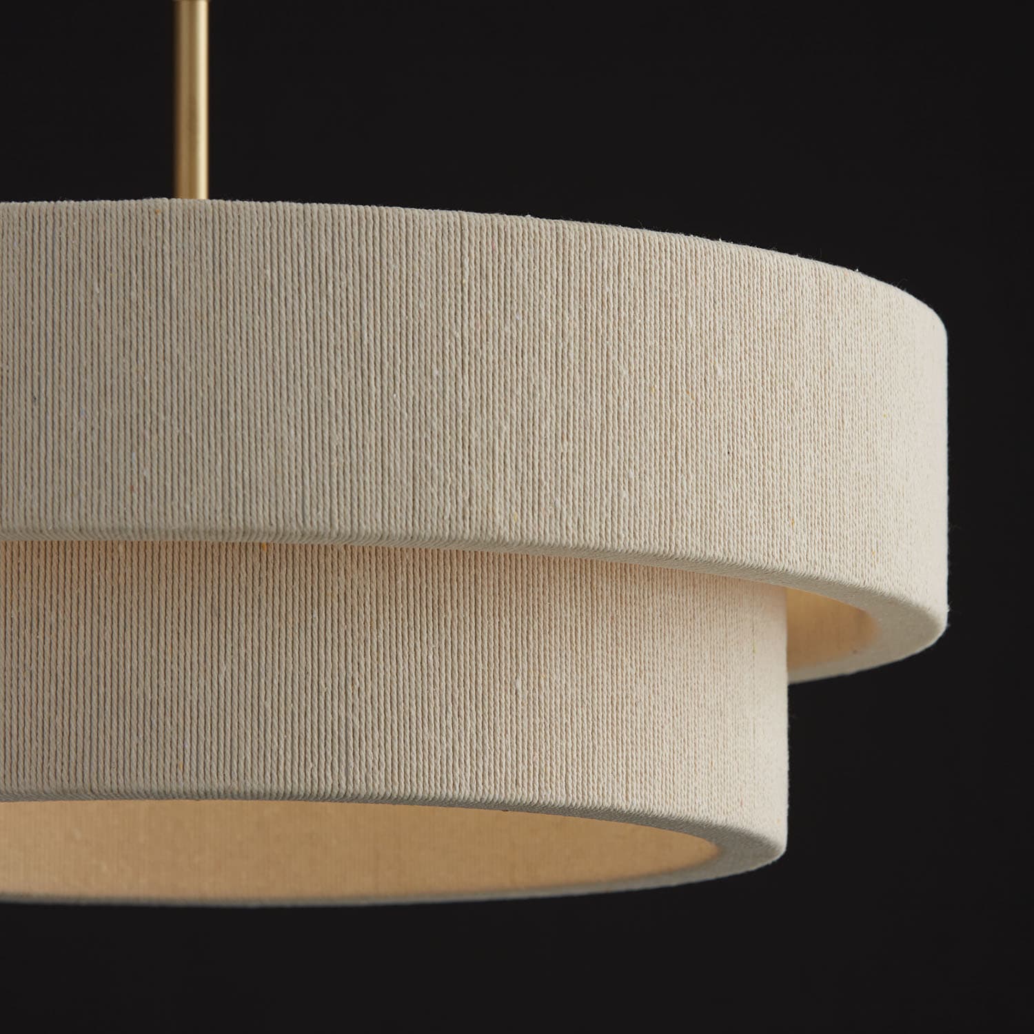 Timmering 4 Light Pendant - Small in Matte Brass-img-1