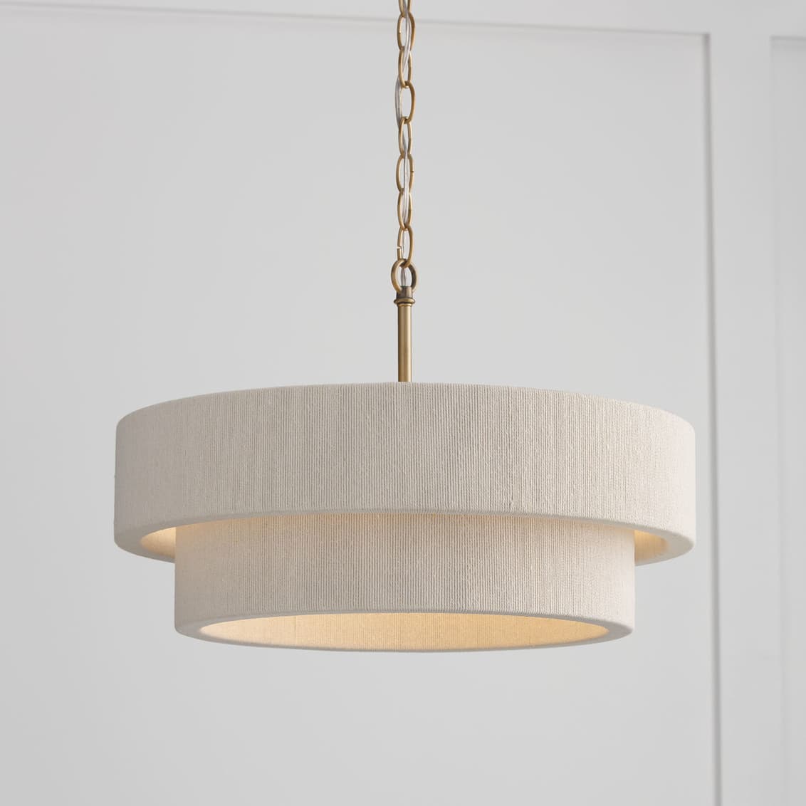 Timmering 4 Light Pendant - Small in Matte Brass-img-4