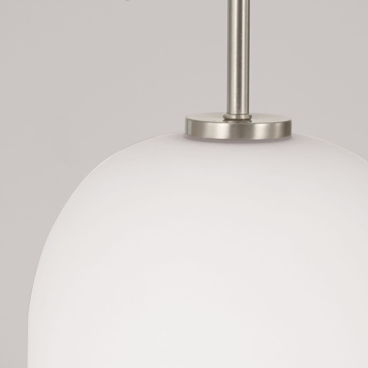 Brianna 1 Light Pendant in Brushed Nickel-img-2