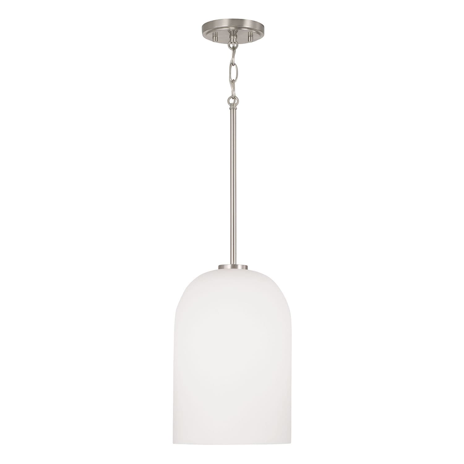 Brianna 1 Light Pendant in Brushed Nickel-img-3