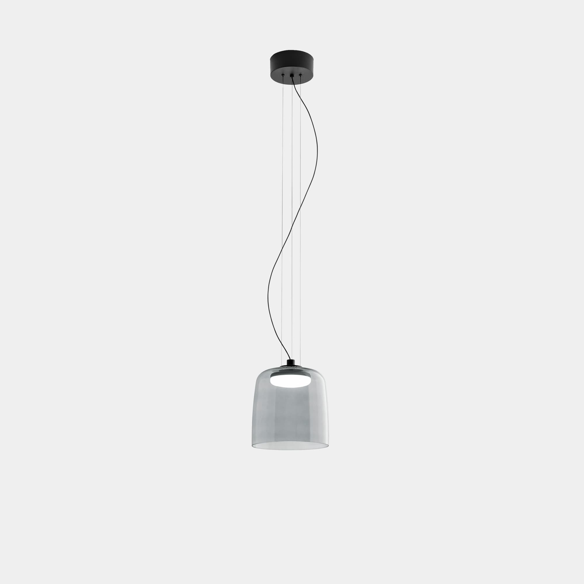 Lark 1 Shade Pendant - 22 cm in Fume-img-1