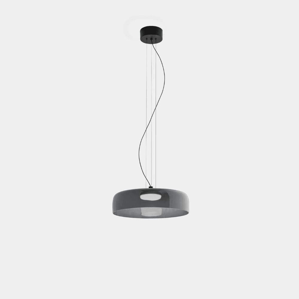 Lark 1 Shade Pendant - 42 cm in Fume-img-1