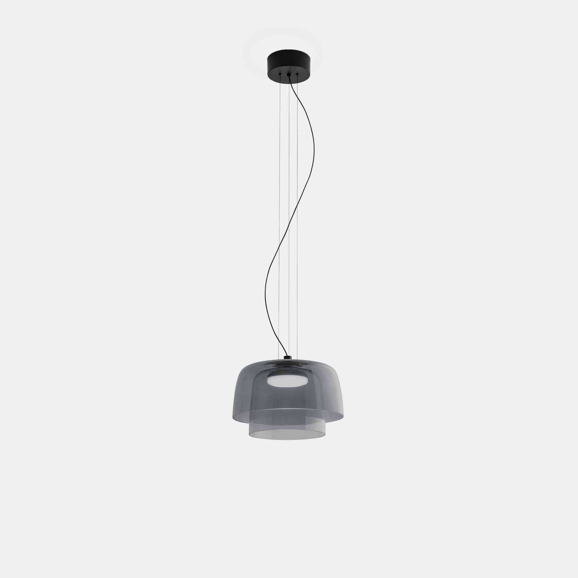 Lark 2 Shade Pendant - 32 cm in Fume-img-1