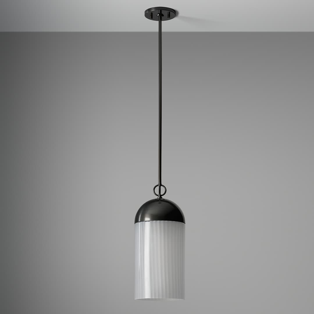 Lumi 1 Light Pendant in Old Bronze-img-6