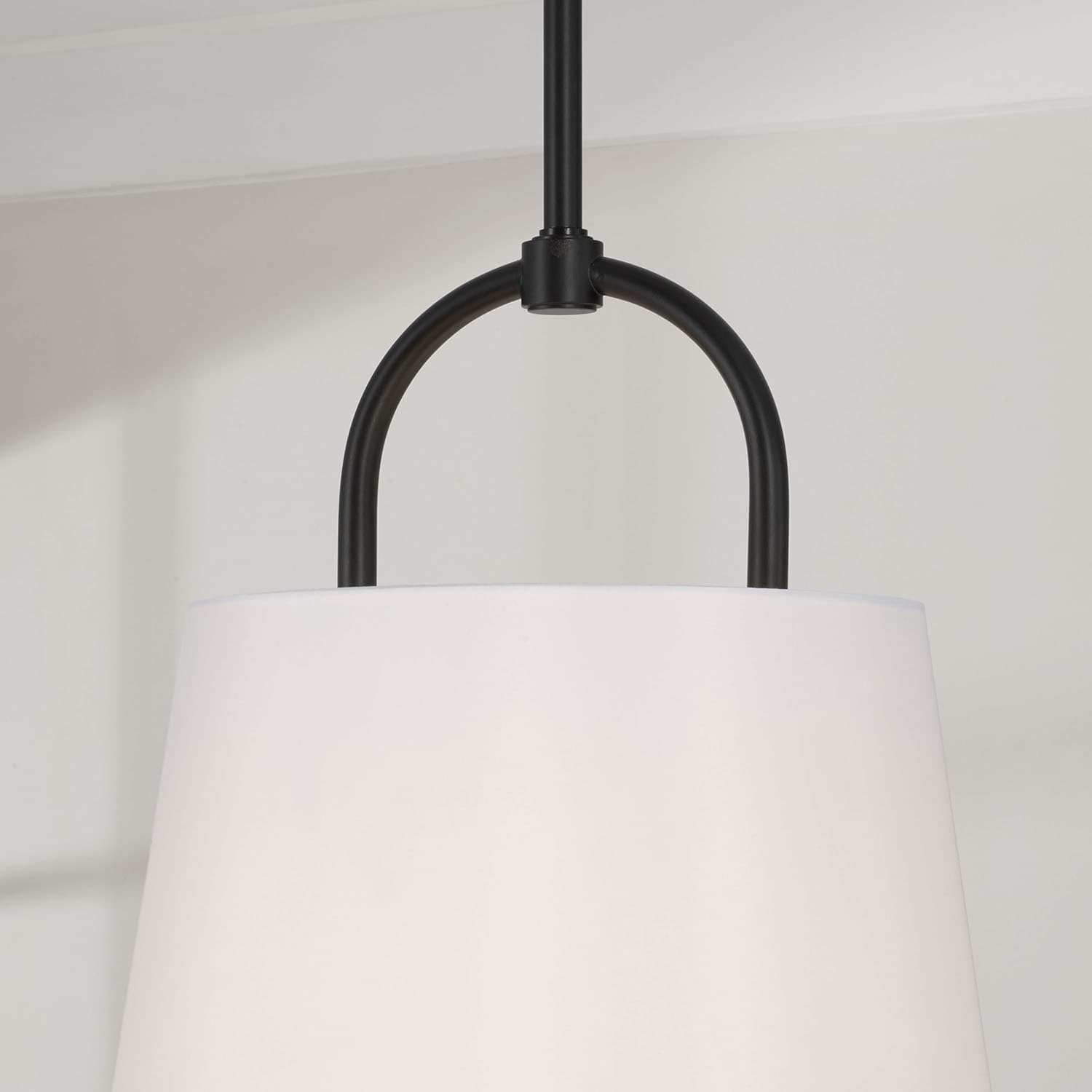 Winnie 1 Light Pendant - Large in Matte Black-img-3