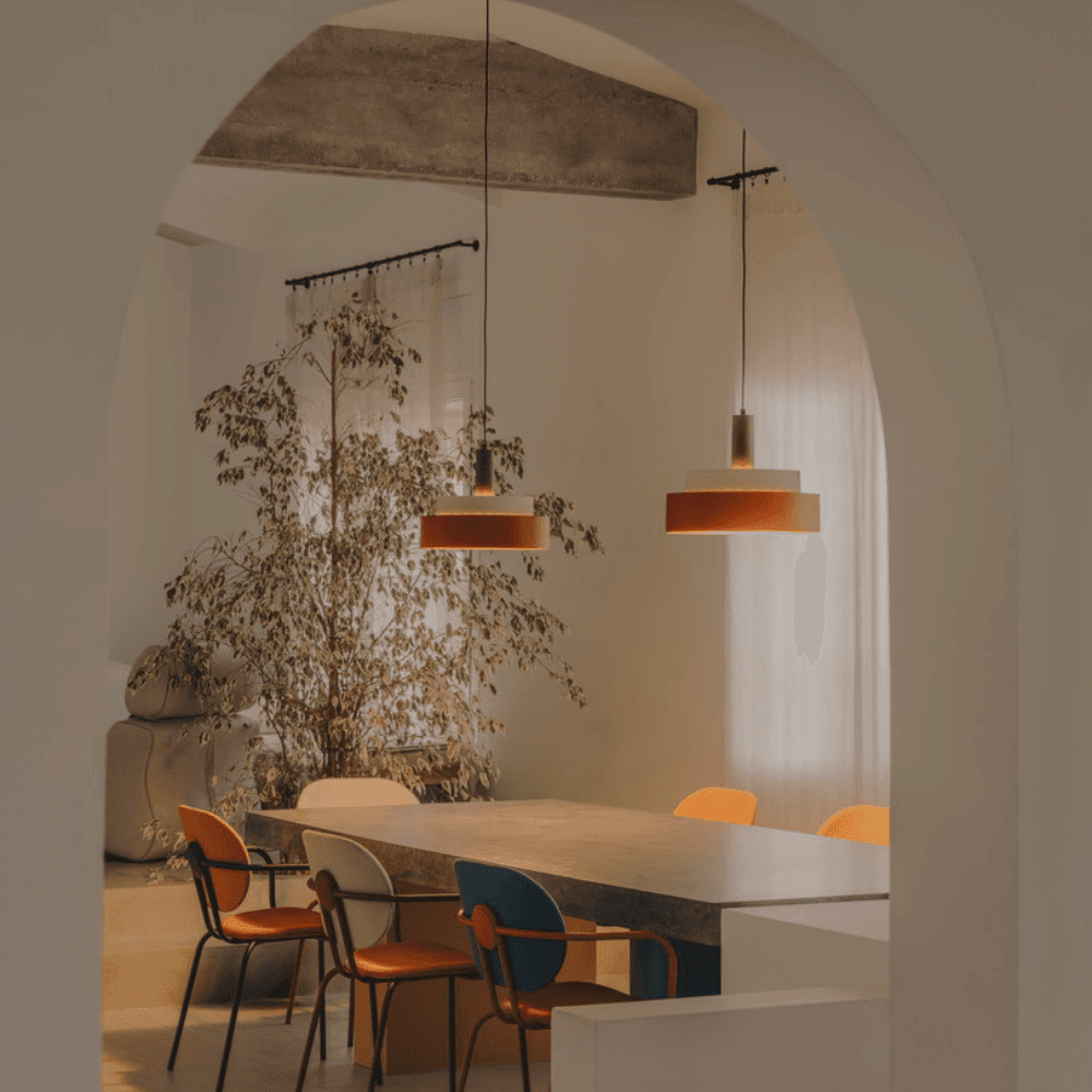 Kepos 1 Light Pendant - Small in Multicolour-img-1