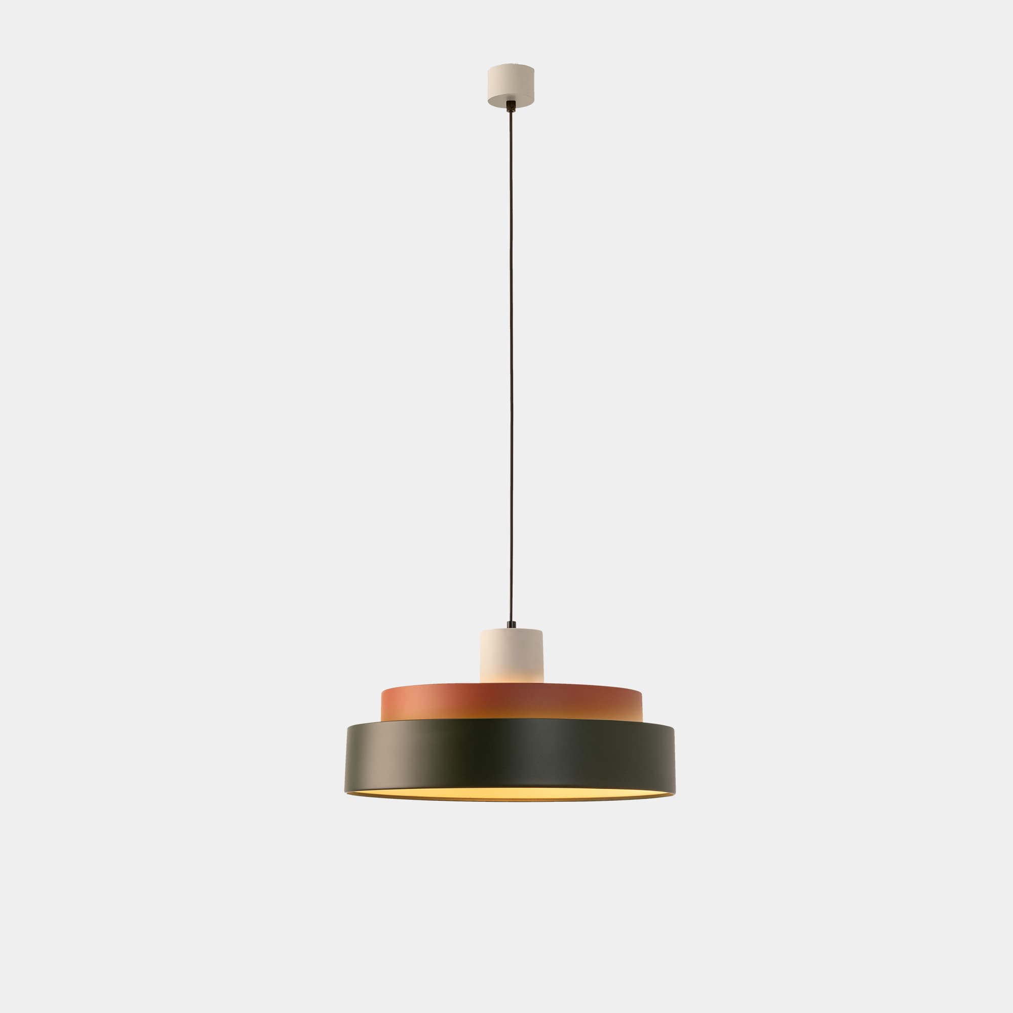 Kepos 1 Light Pendant - Large in Multicolour-img-1