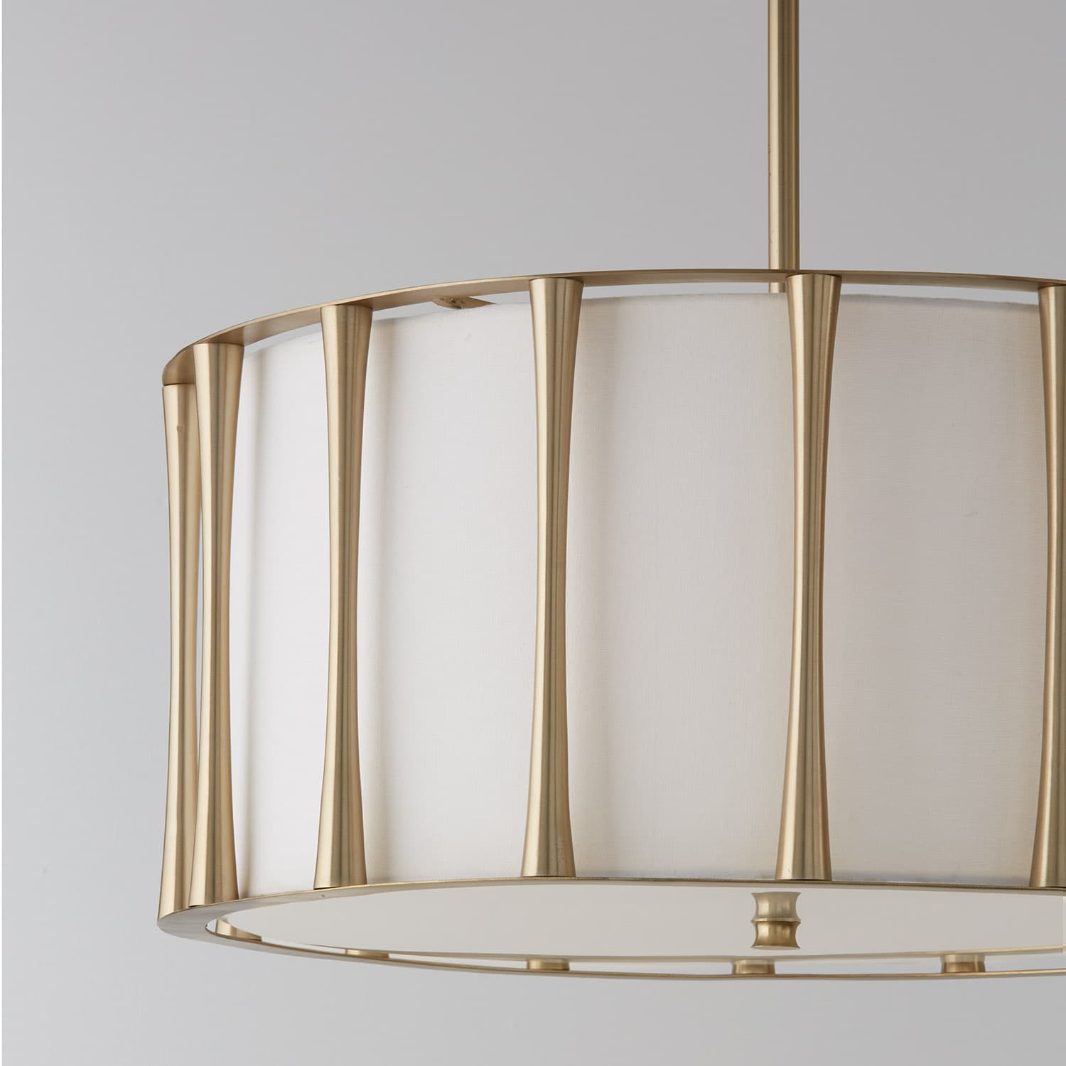 Bridge 4 Light Pendant In Matte Brass-img-3