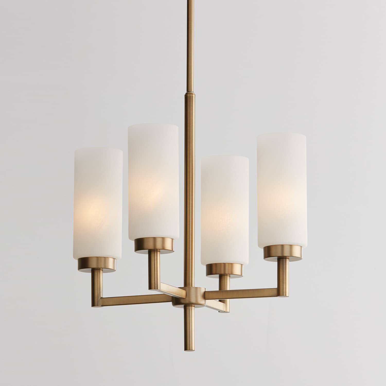 Oakland 4 Light Pendant in Aged Brass-img-7