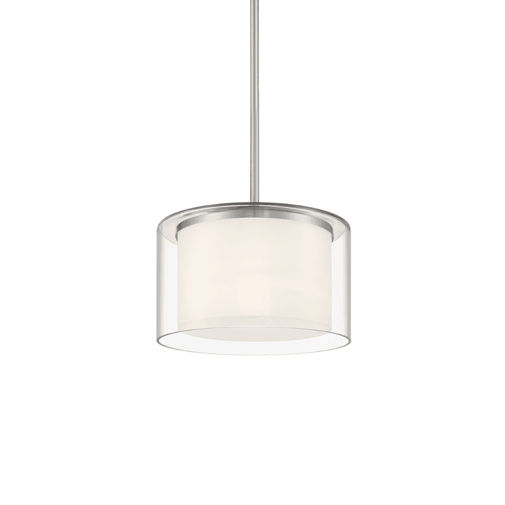 David 1 Light Pendant in Brushed Nickel-img-1