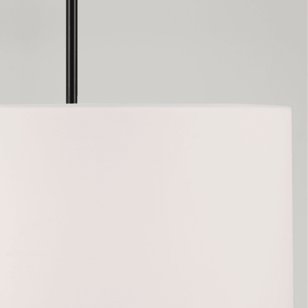 Winnie 3 Light Drum Pendant in Matte Black-img-3