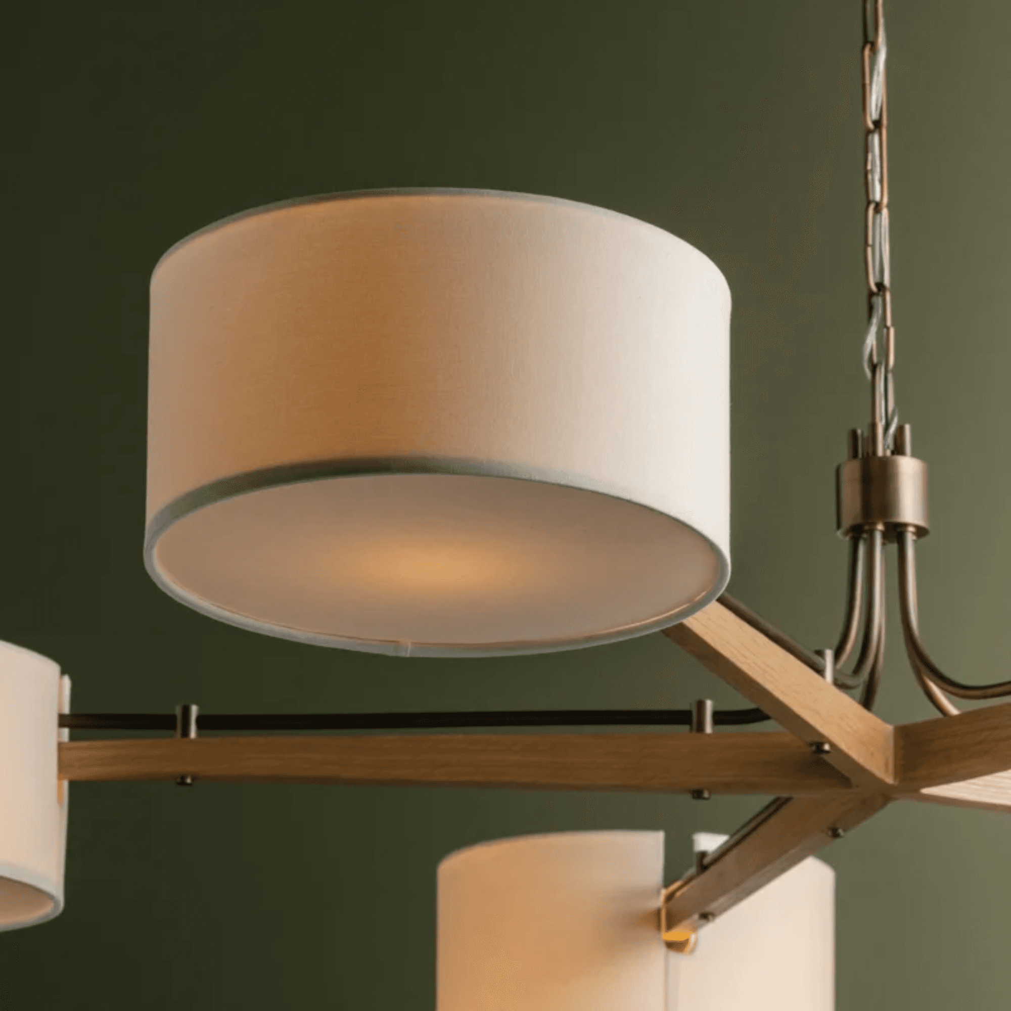 Sage 5 Light Pendant in Patina Brass-img-5