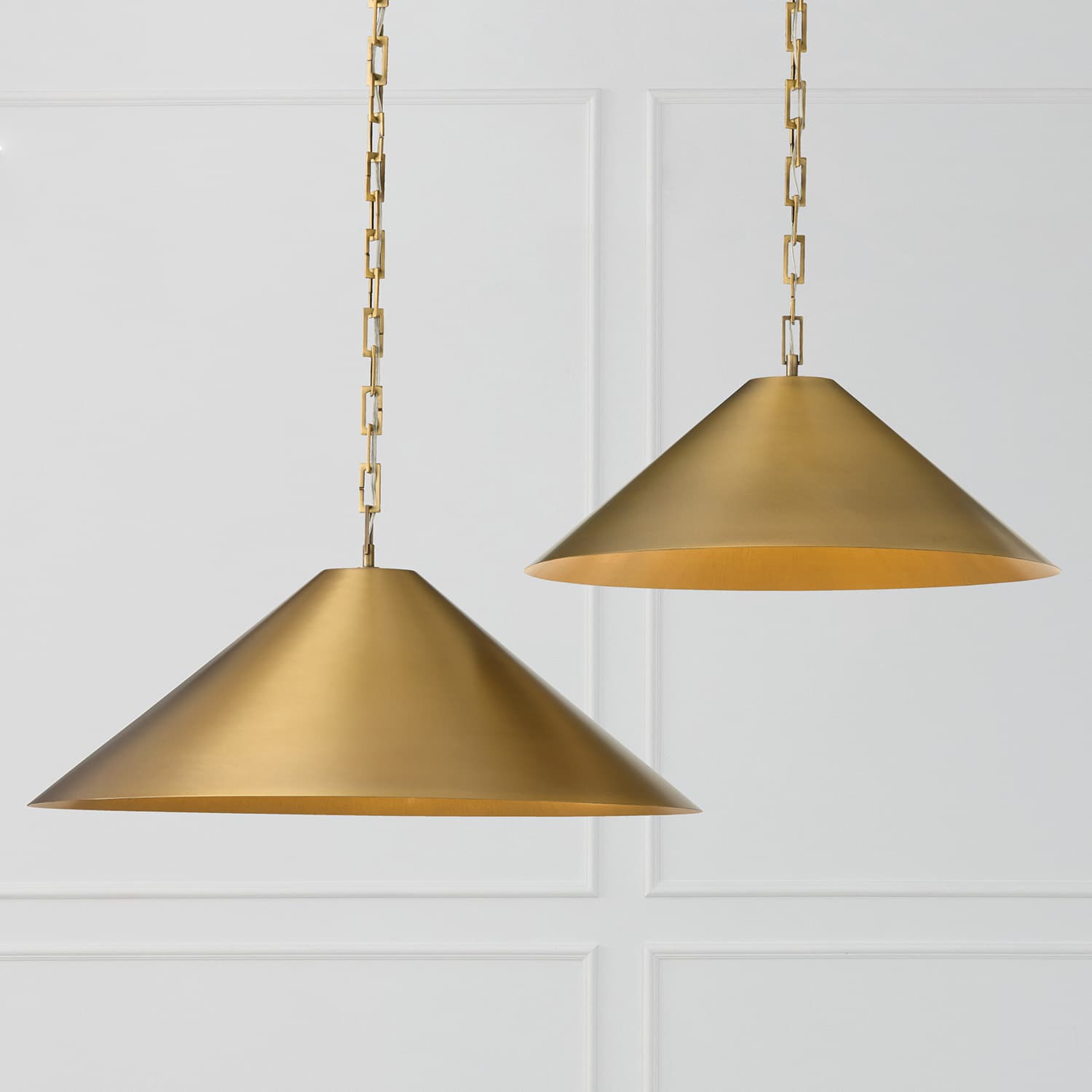 Fora 1 Light Pendant in Aged Brass-img-6