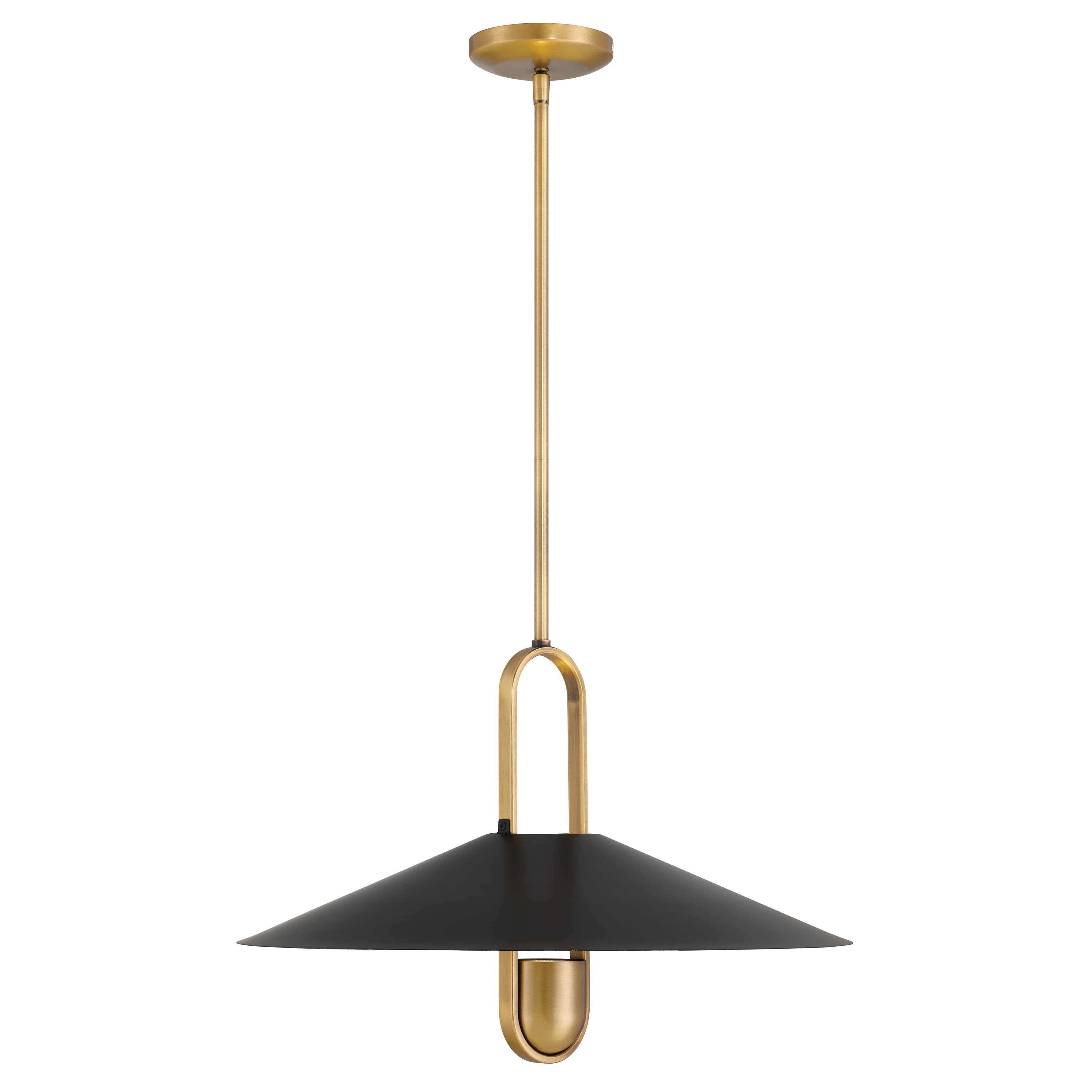 Lauren 1 Light Pendant in Legacy Brass-img-3