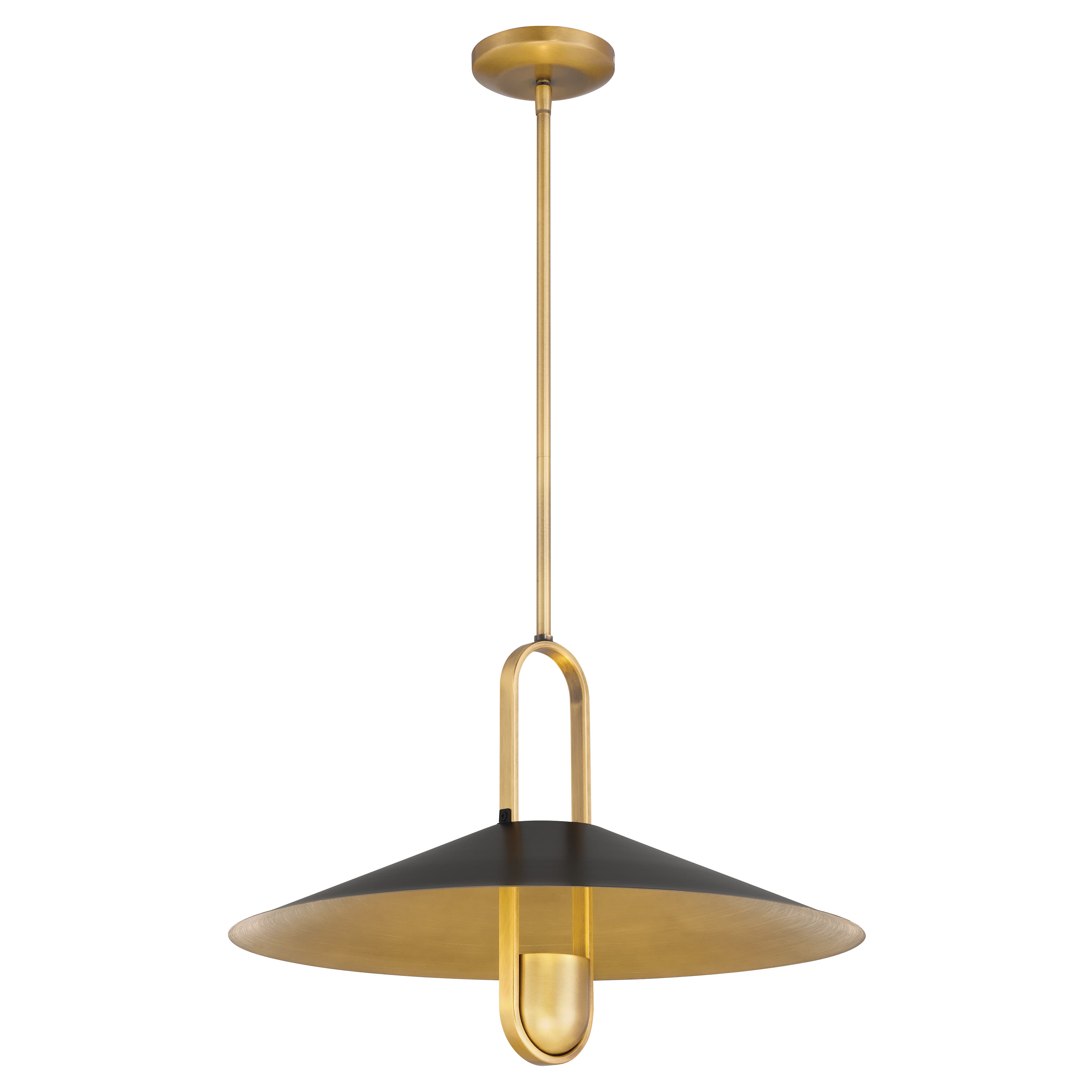 Lauren 1 Light Pendant in Legacy Brass-img-6