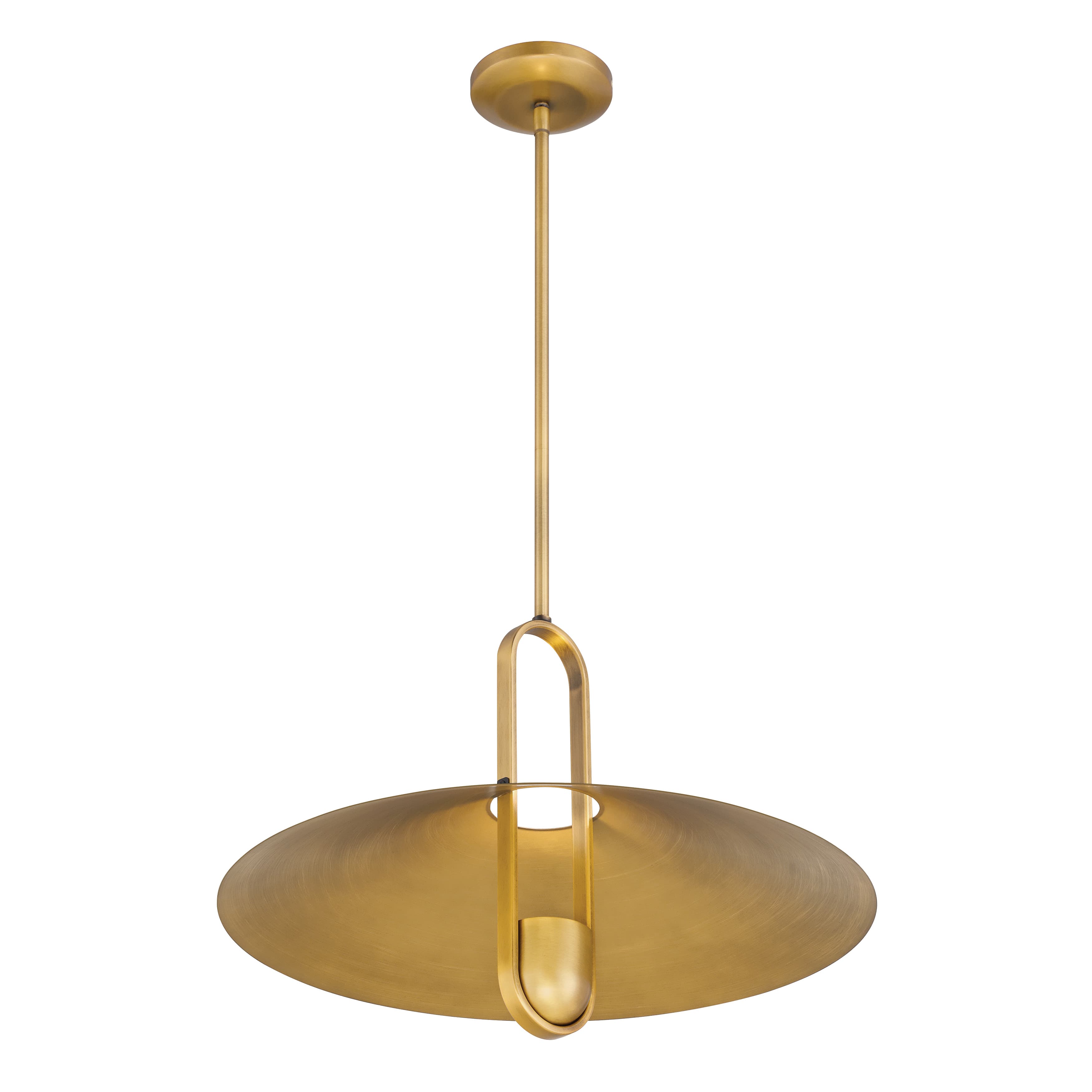 Lauren 1 Light Pendant in Legacy Brass-img-7