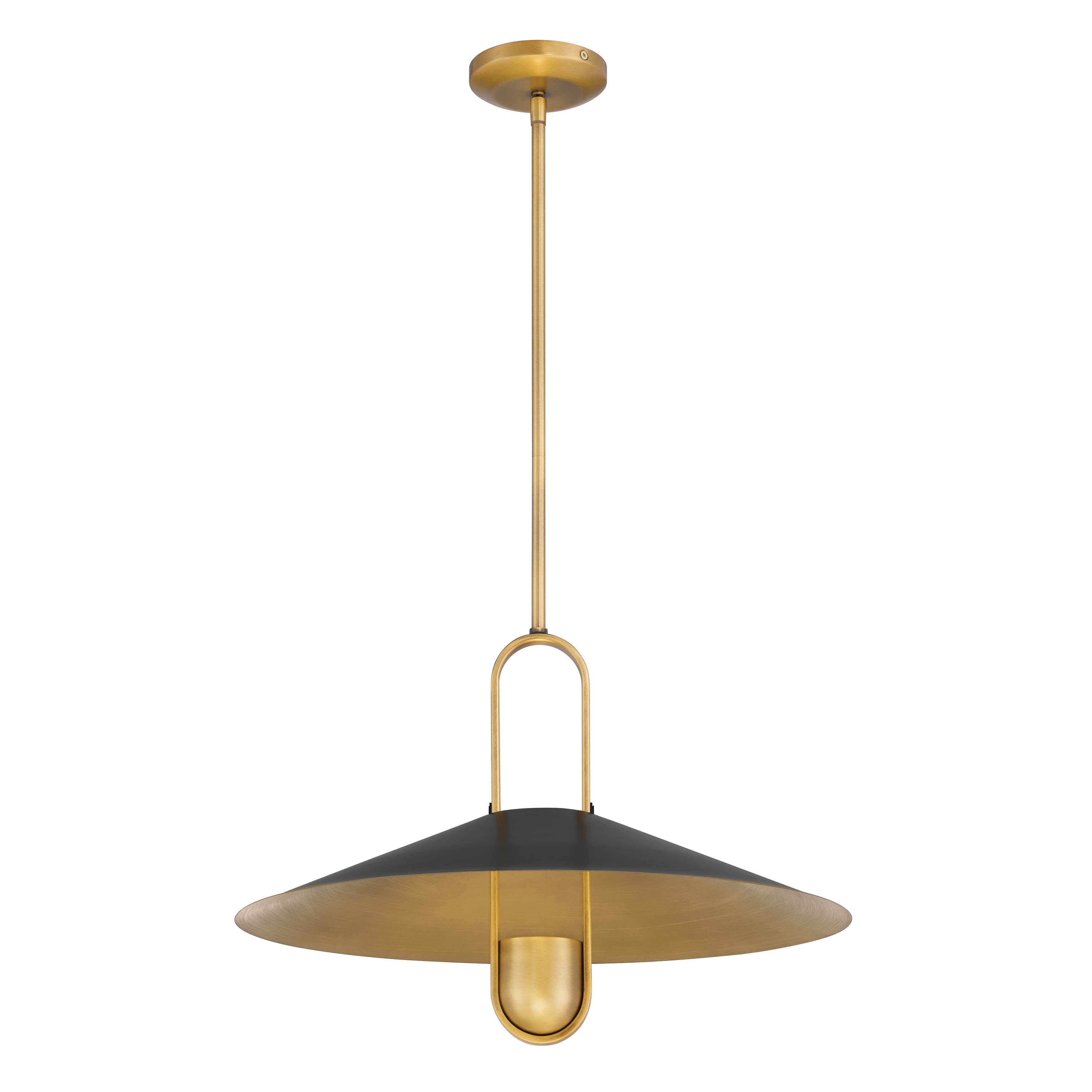 Lauren 1 Light Pendant in Legacy Brass-img-8