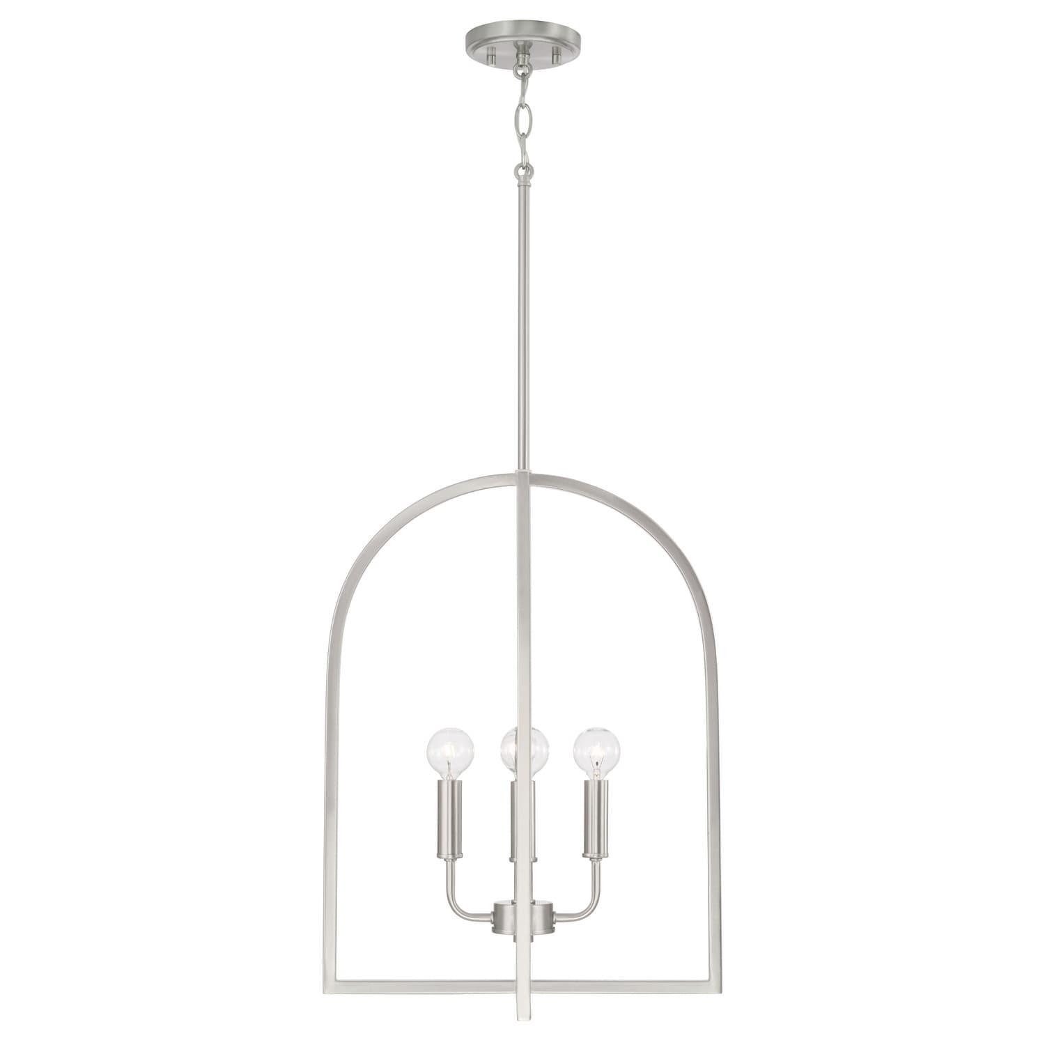 Brianna 4 LIght Pendant in Brushed Nickel-img-3