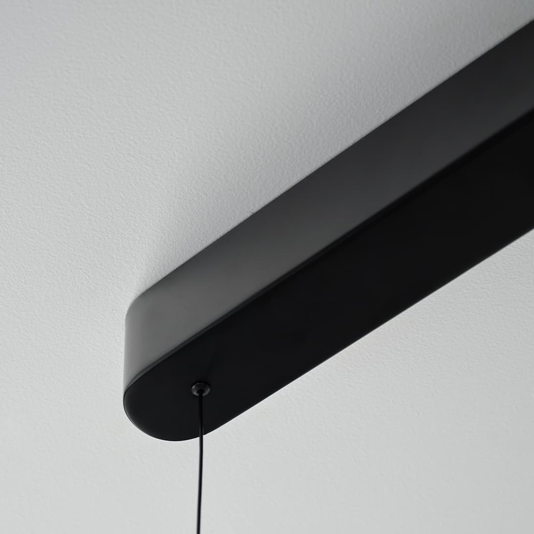 Edward LED Linear Pendant in Matte Black-img-2