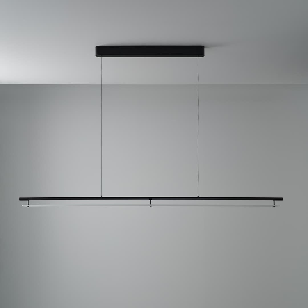 Edward LED Linear Pendant in Matte Black-img-4