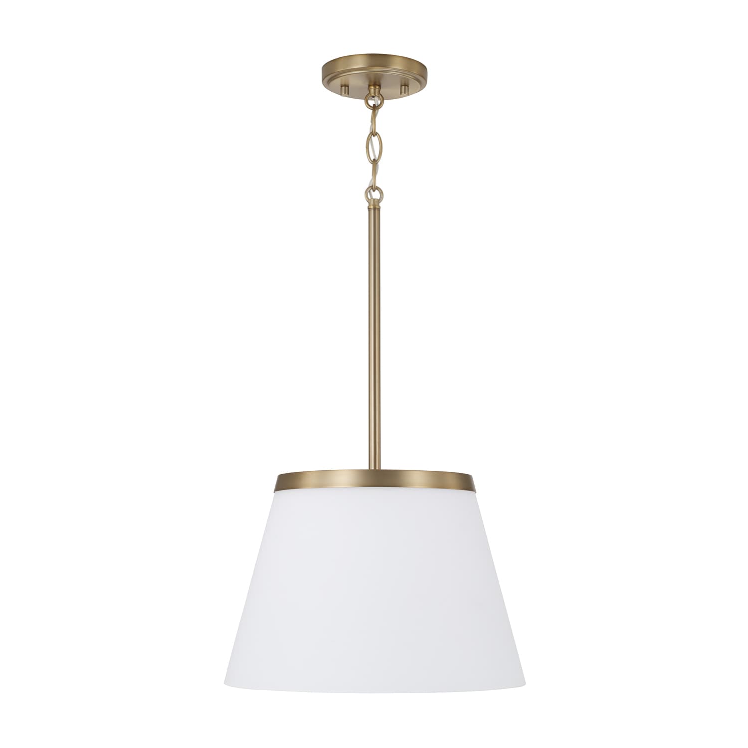 Millie 1 Light Pendant in Aged Brass-img-2