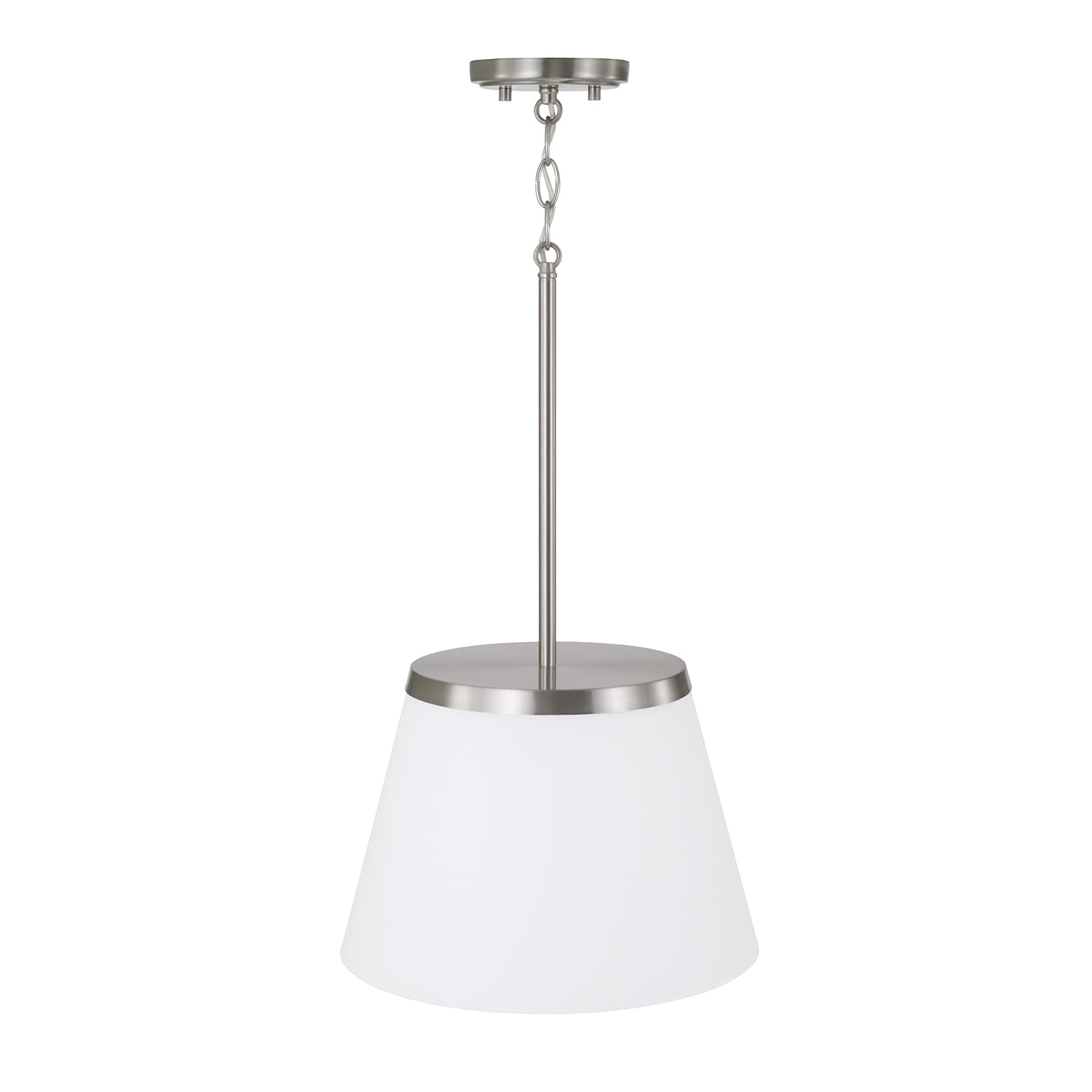 Millie 1 Light Pendant in Brushed Nickel-img-3