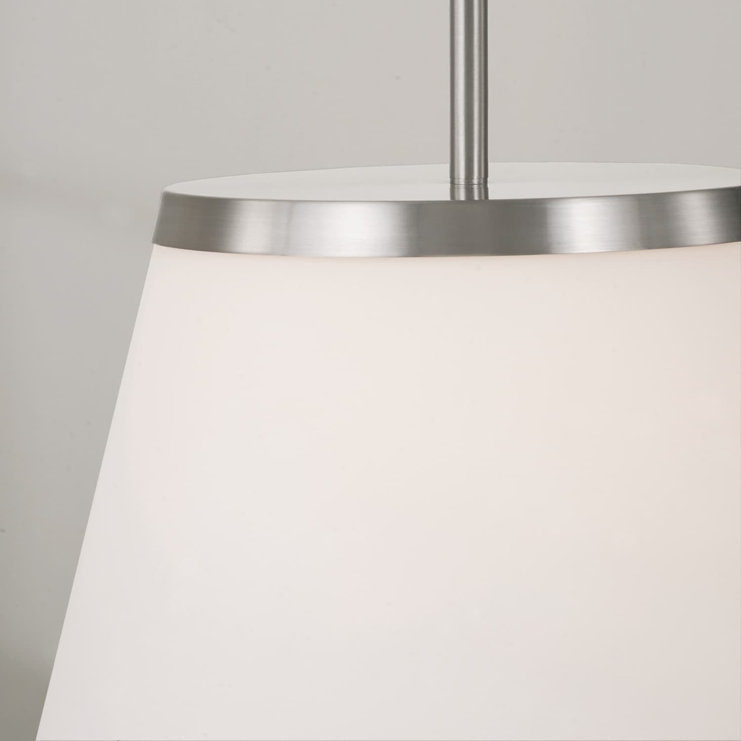 Millie 1 Light Pendant in Brushed Nickel-img-4