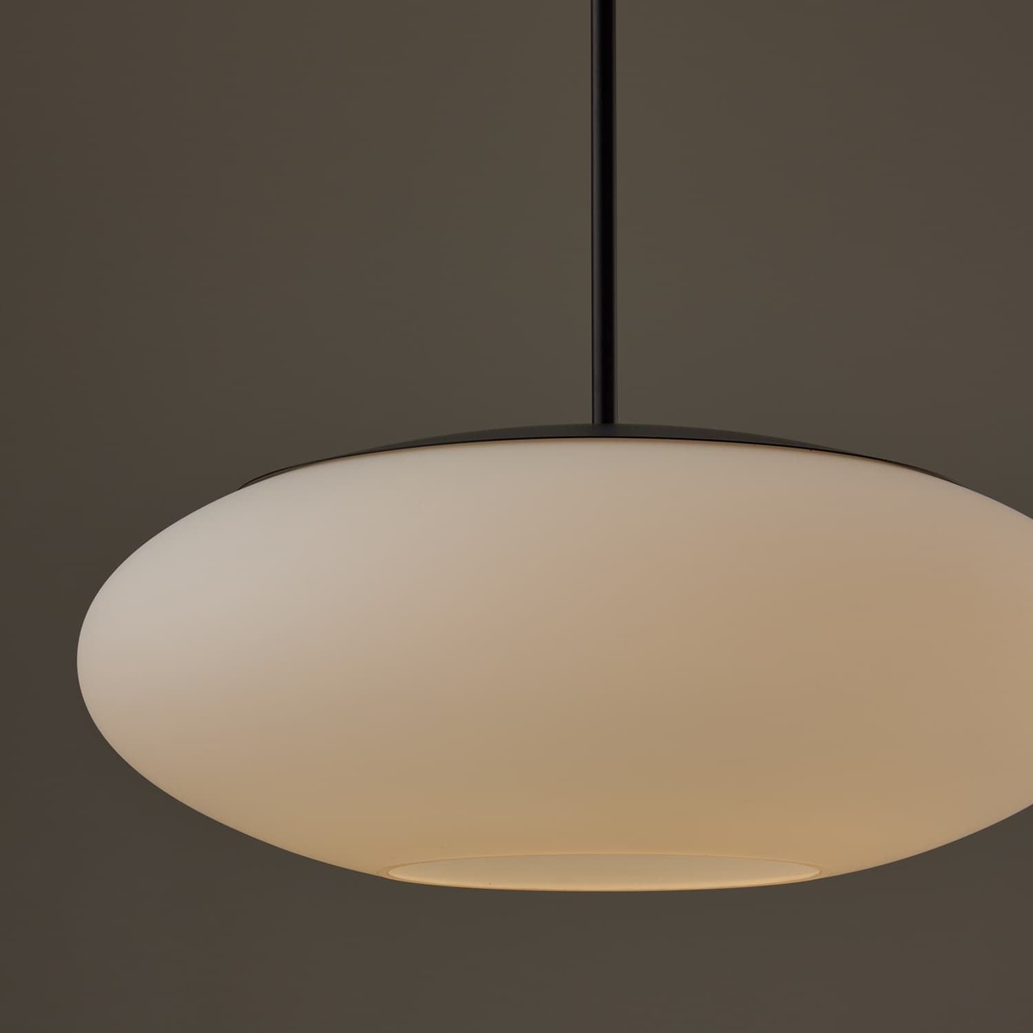 Luca 1 Light Pendant in Matte Black-img-2