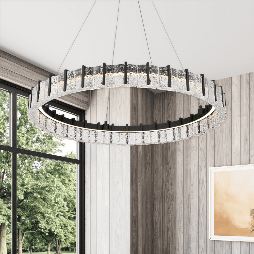 Abito LED Pendant in Matte Black-img-1