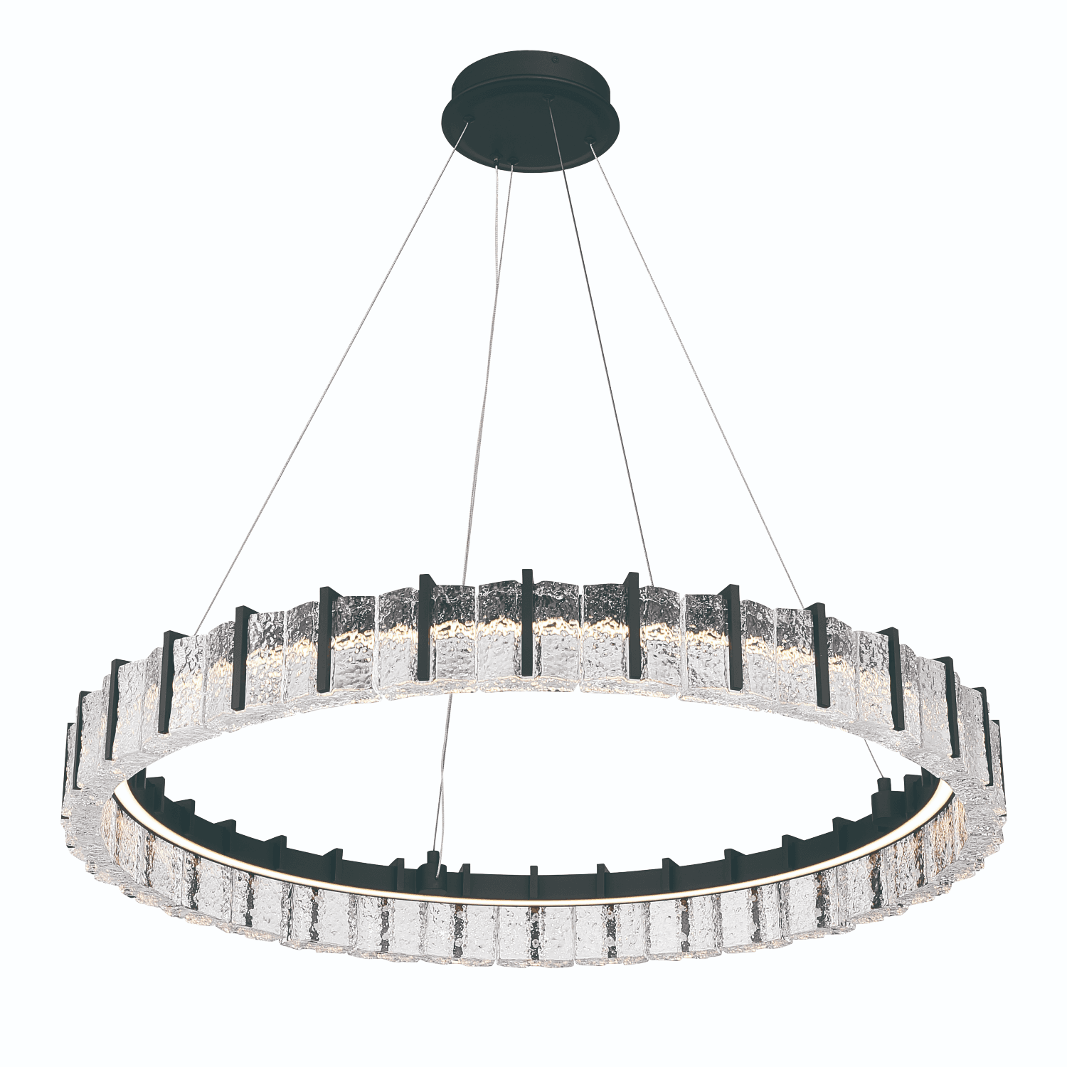 Abito LED Pendant in Matte Black-img-3