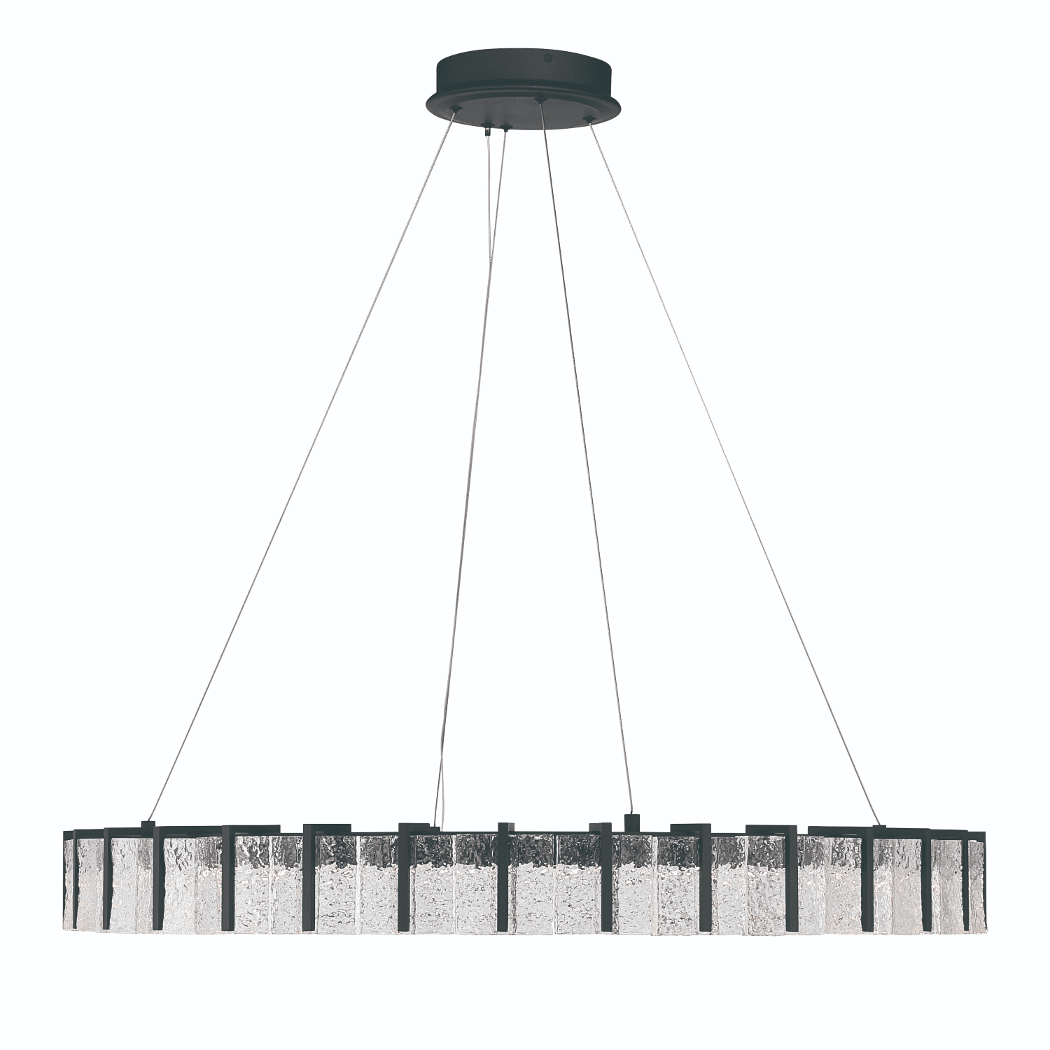 Abito LED Pendant in Matte Black-img-4