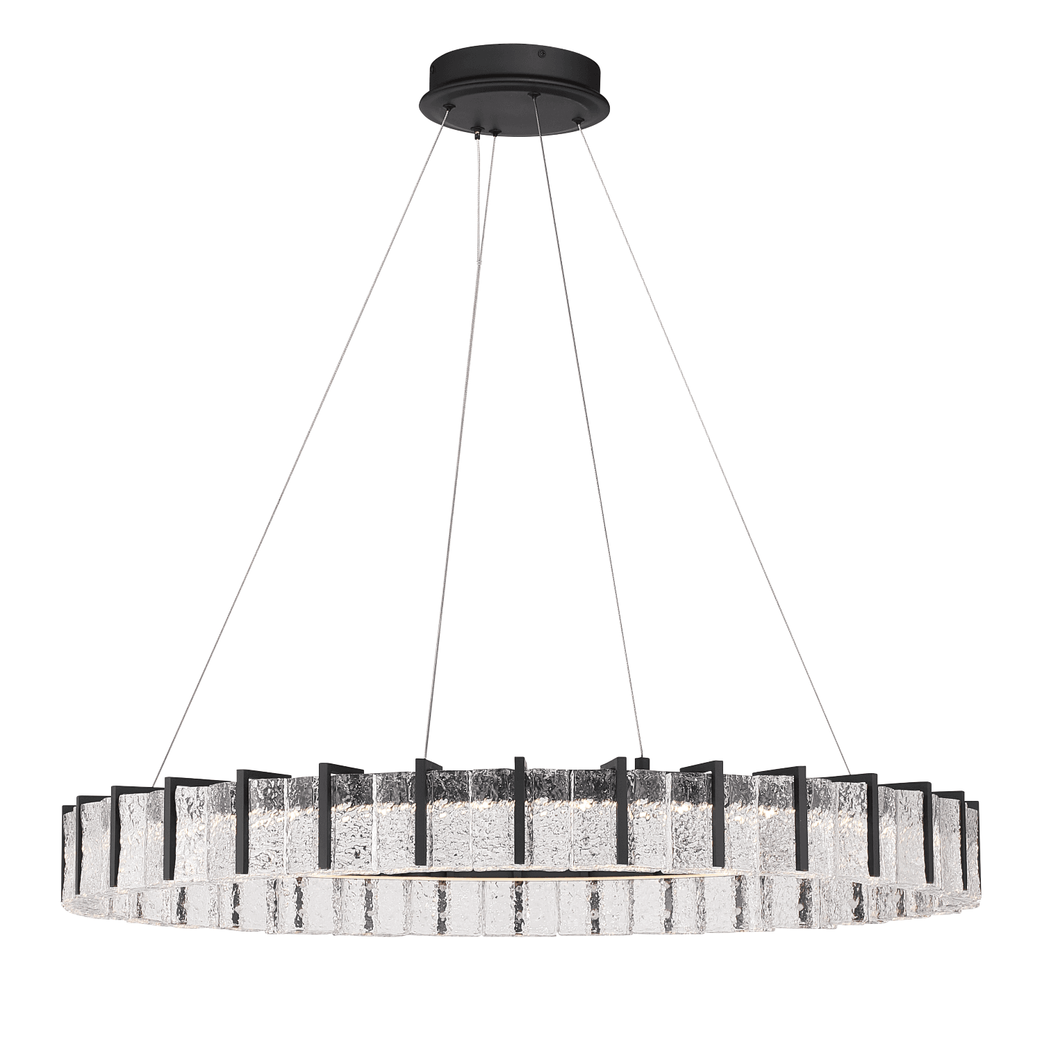 Abito LED Pendant in Matte Black-img-5