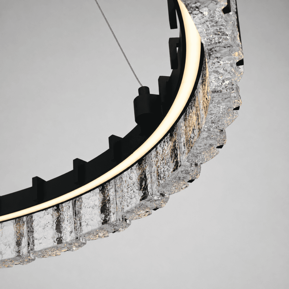 Abito LED Pendant in Matte Black-img-6