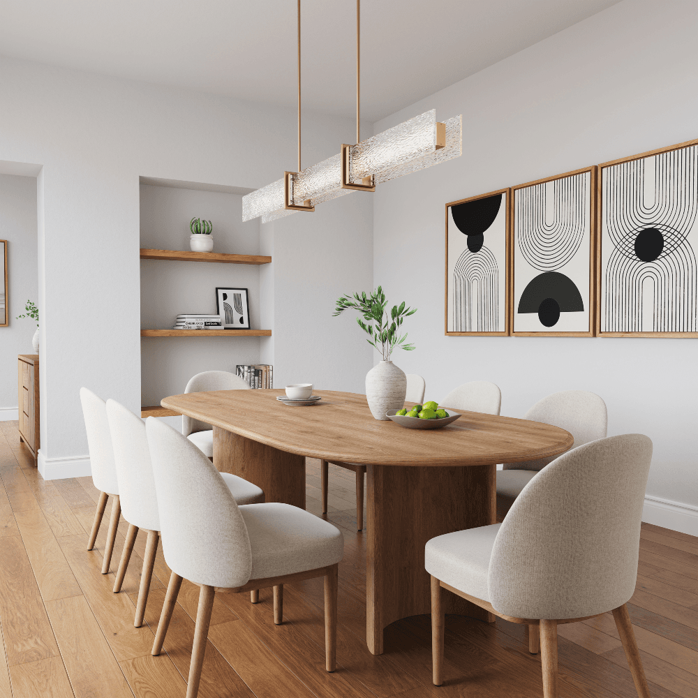 Hallie LED Linear Pendant in Legacy Brass-img-8