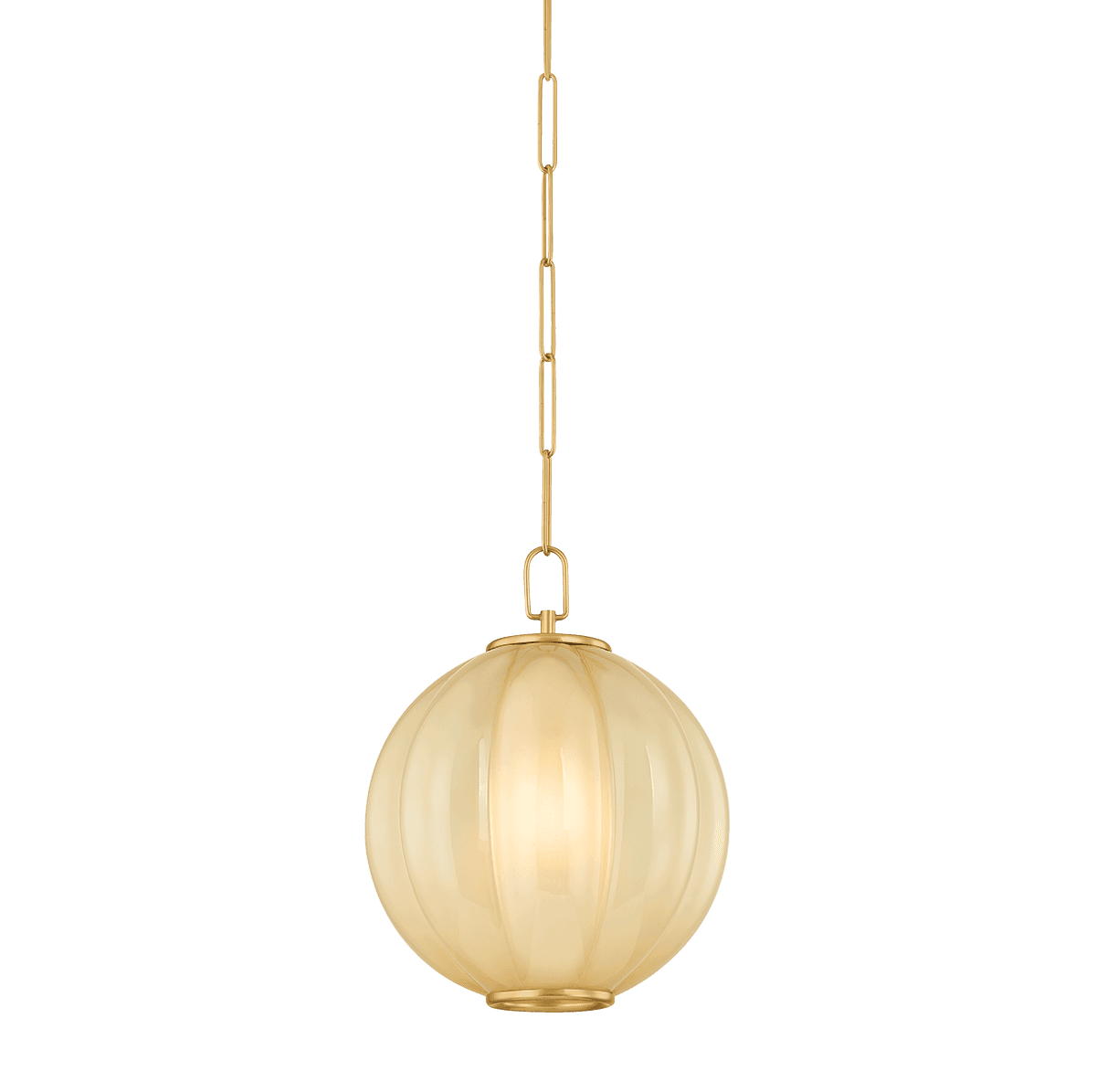 Sophia 1 Light Pendant in Aged Brass-img-6